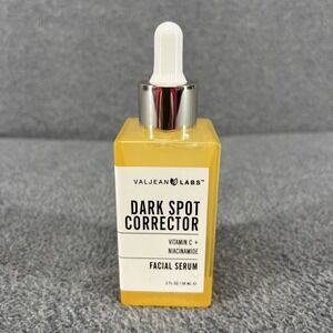 Valjean Labs Dark Spot Corrector Facial Serum vitamin C Niacinamide 2 fl oz New